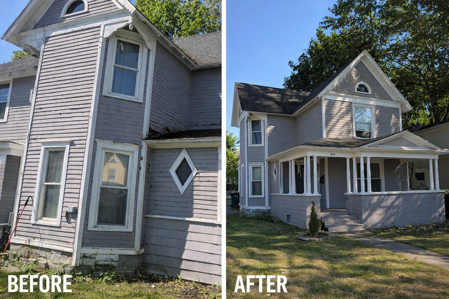 Victorian Exterior Transformation